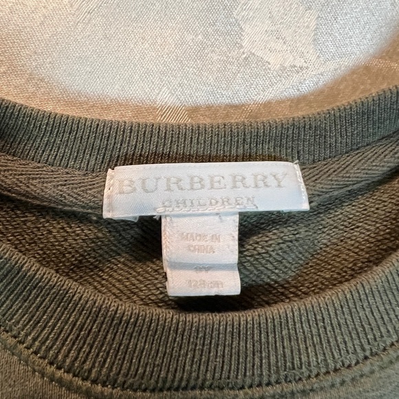 Boys Burberry Sweatshirt Sweater Size 8Y - Picture 7 of 9